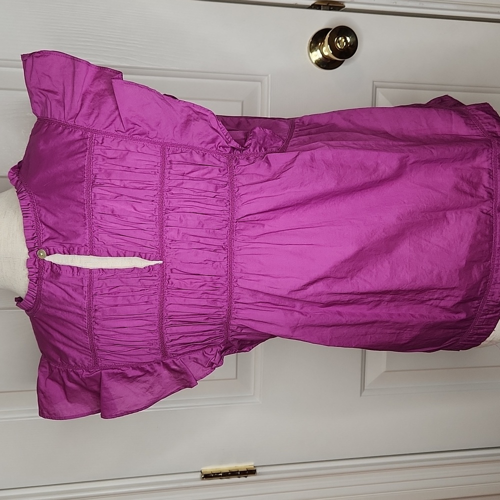 Rails Filomena Berry Ruffle Top Size S - Picture 7 of 14
